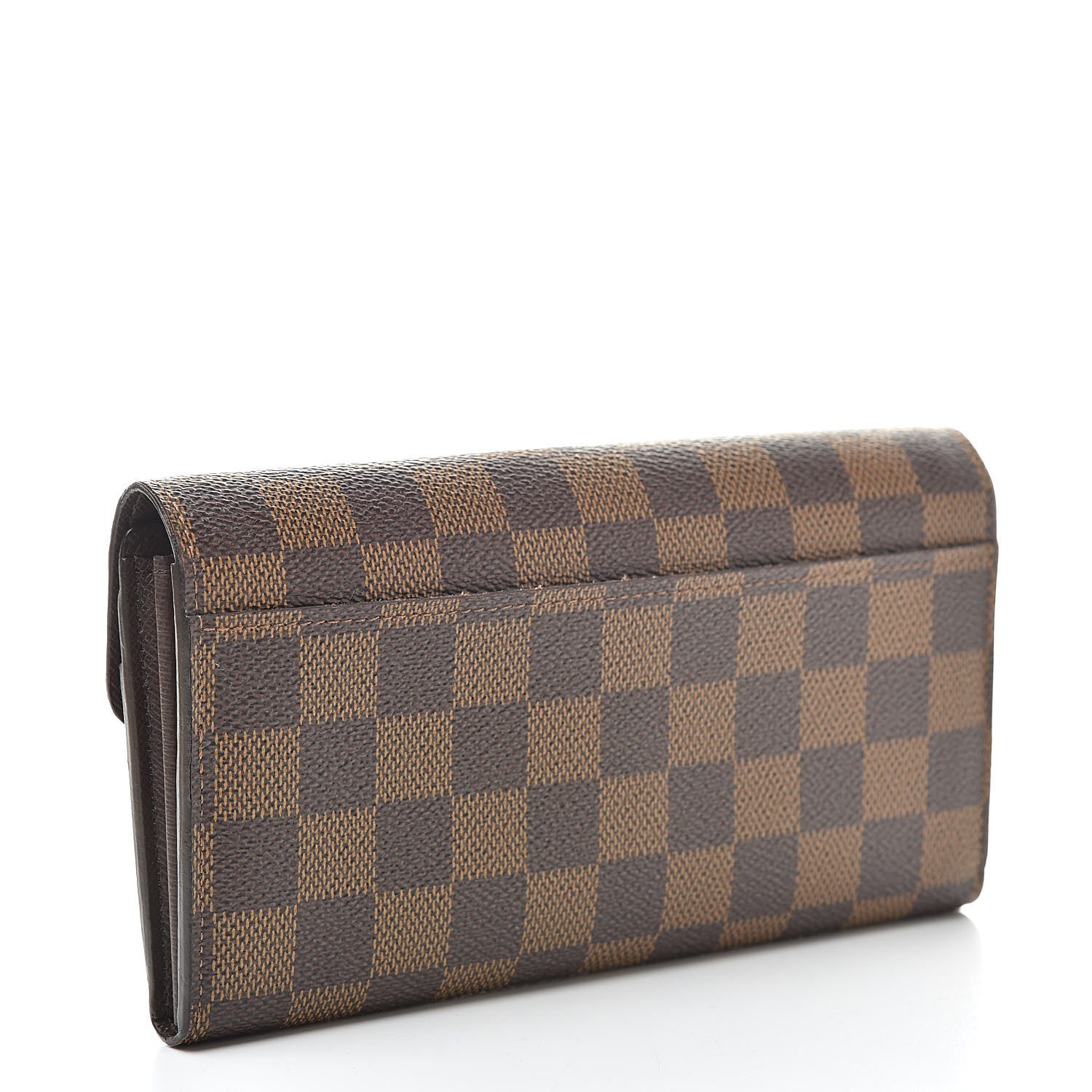 Louis Vuitton Damier Ebene Sarah Wallet NM 3 of 9