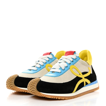 Loewe Suede Womens Flow Runner Sneakers 36 Multicolor 3 of 9