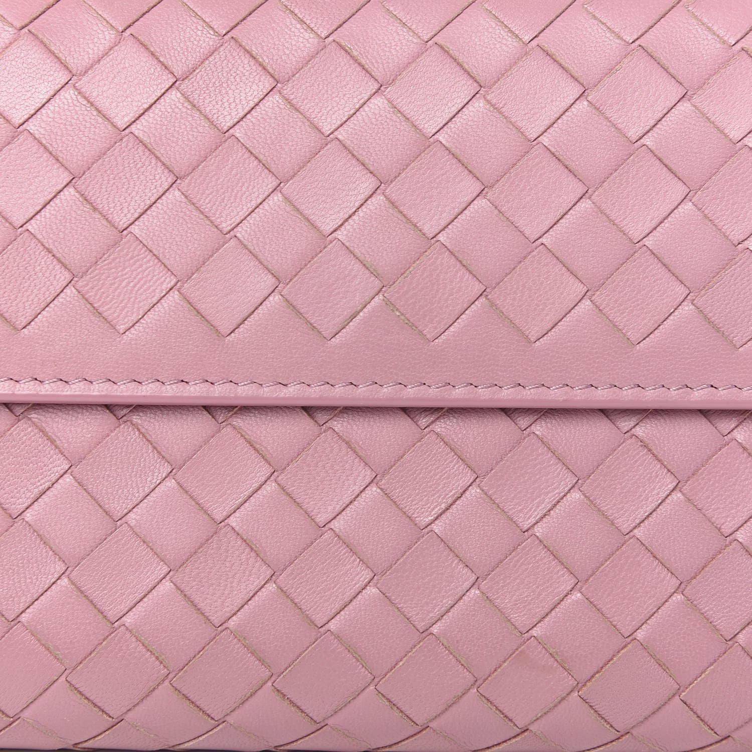 Bottega Veneta Nappa Intrecciato Flap Wallet Watteau 7 of 7
