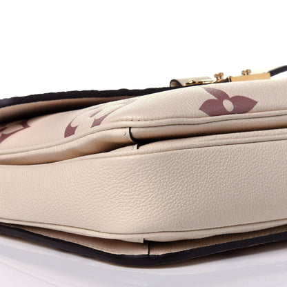 Louis Vuitton Empreinte Monogram Giant Pochette Metis Creme Bois De Rose 7 of 12