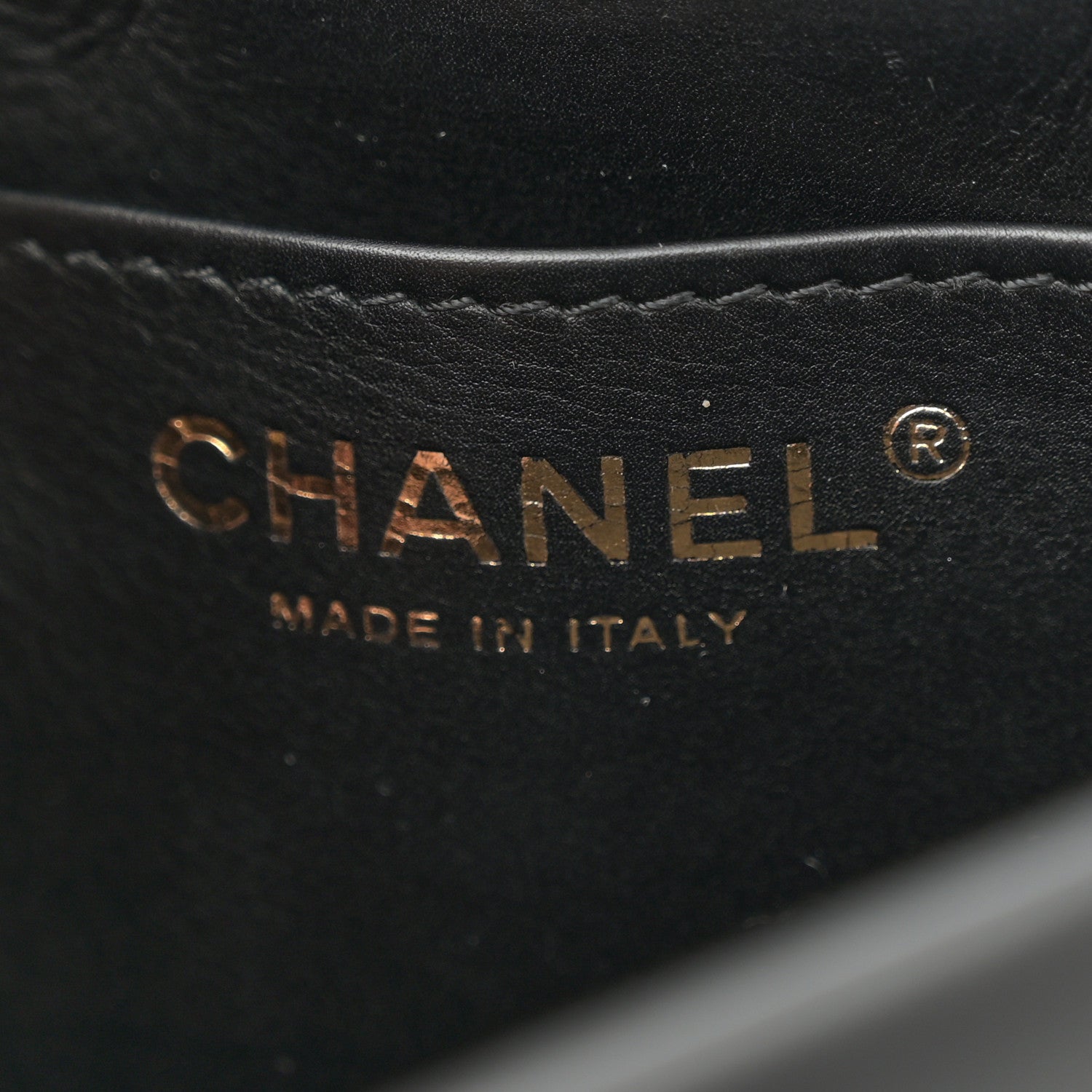 Chanel Calfskin Quilted Mini Nailed CC Flap Bag Black 6 of 11