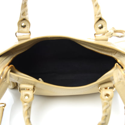 Balenciaga Agneau Classic Gold Hardware Mini S Citytrap Beige Sable 5 of 9