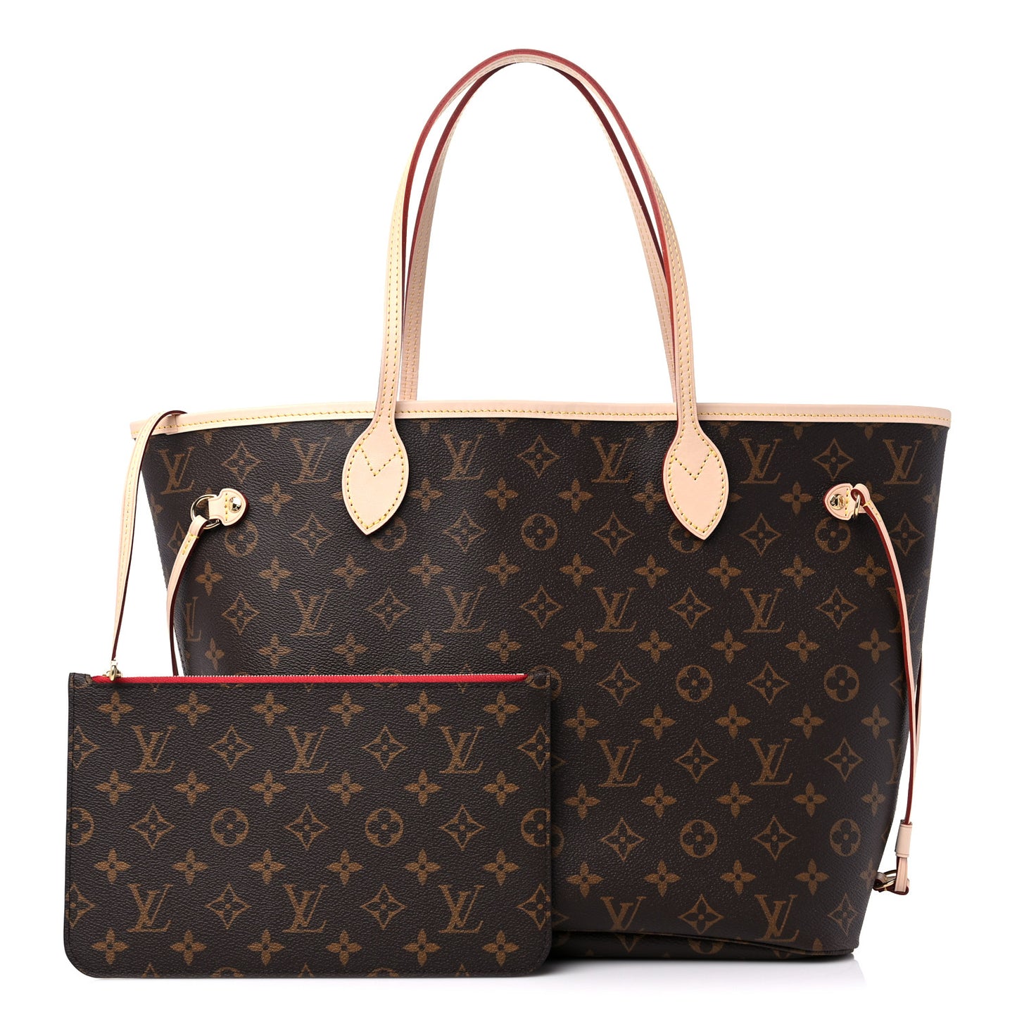 Monogram Neo Neverfull MM Cherry