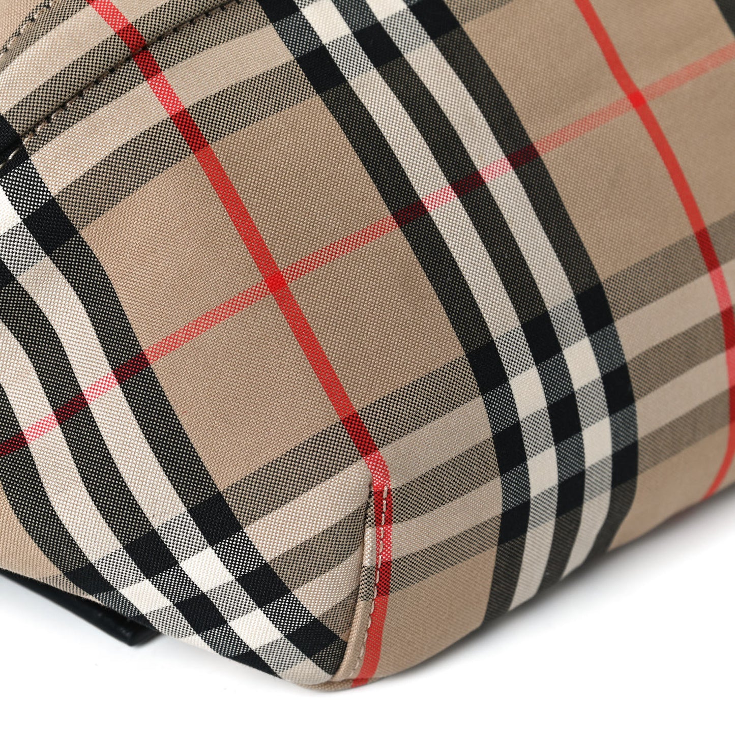 Nylon Vintage Check Sonny Bum Bag Archive Beige