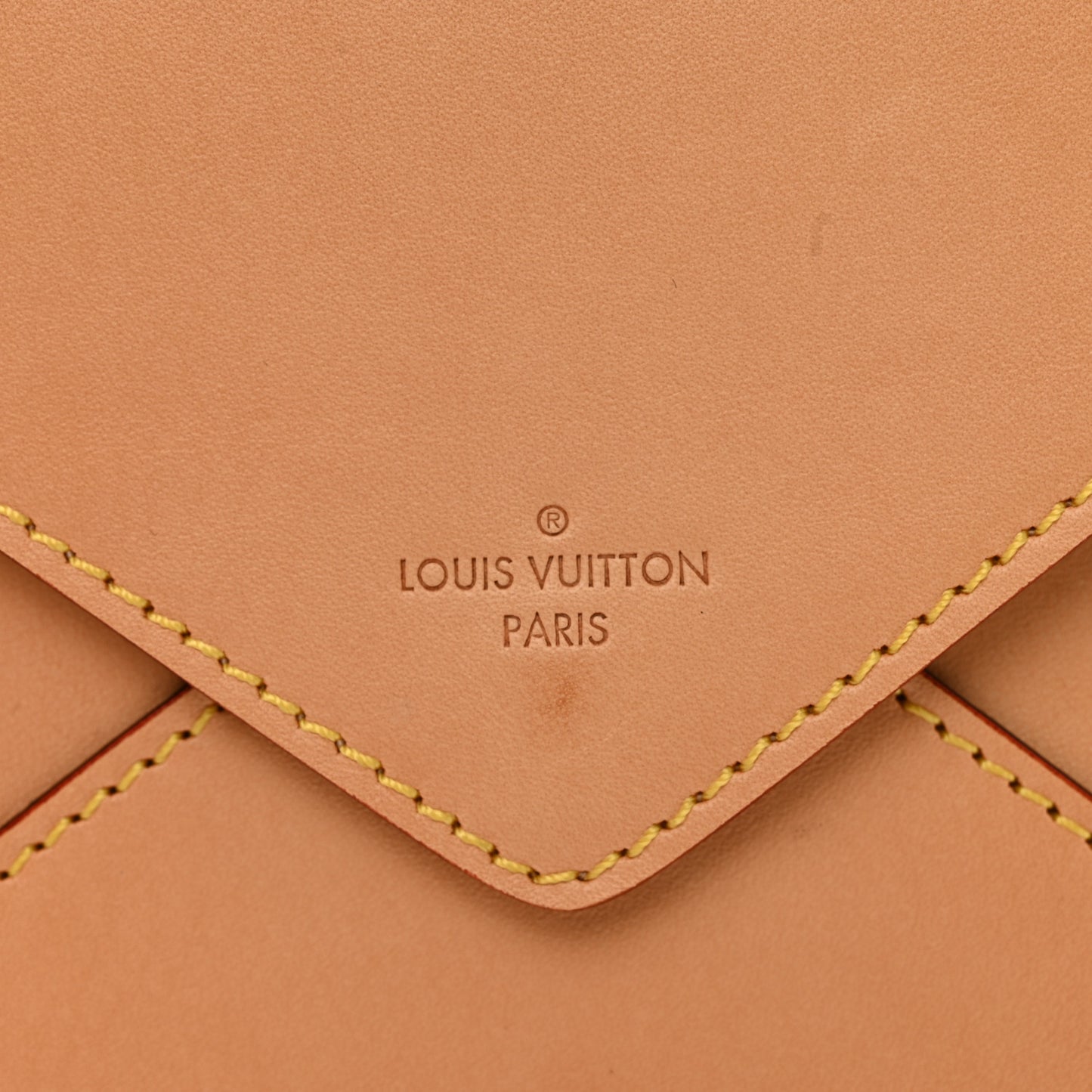 Vachetta Envelope Pouch