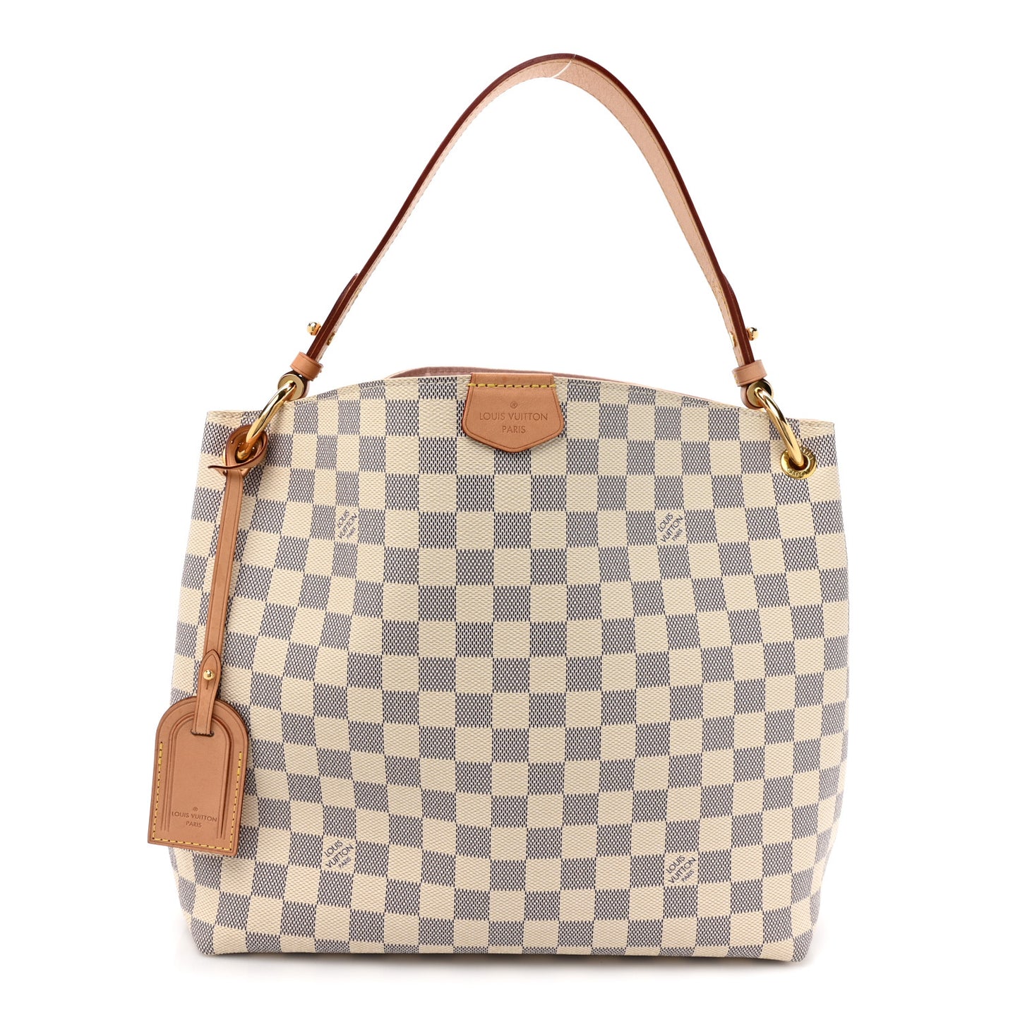 Damier Azur Graceful PM Rose Ballerine