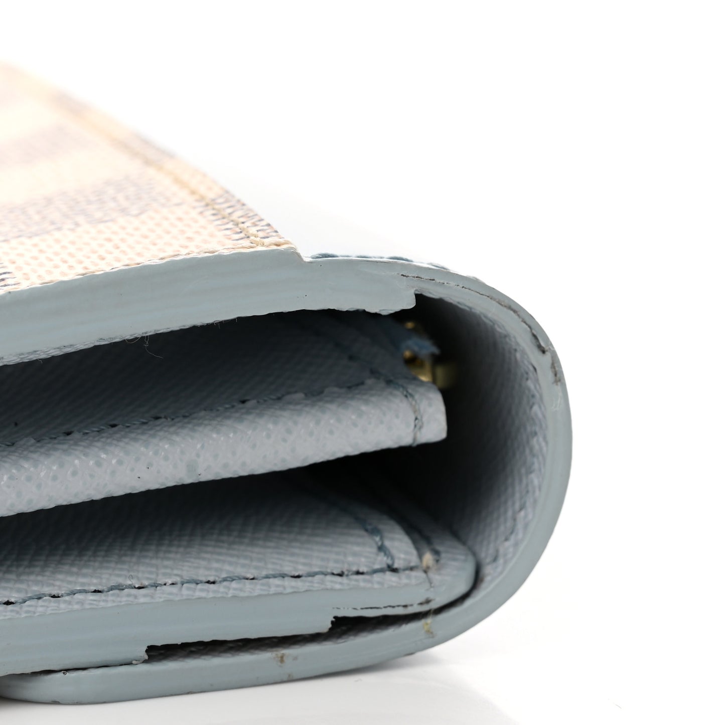 Damier Azur Sarah Wallet NM Bleu Olympe
