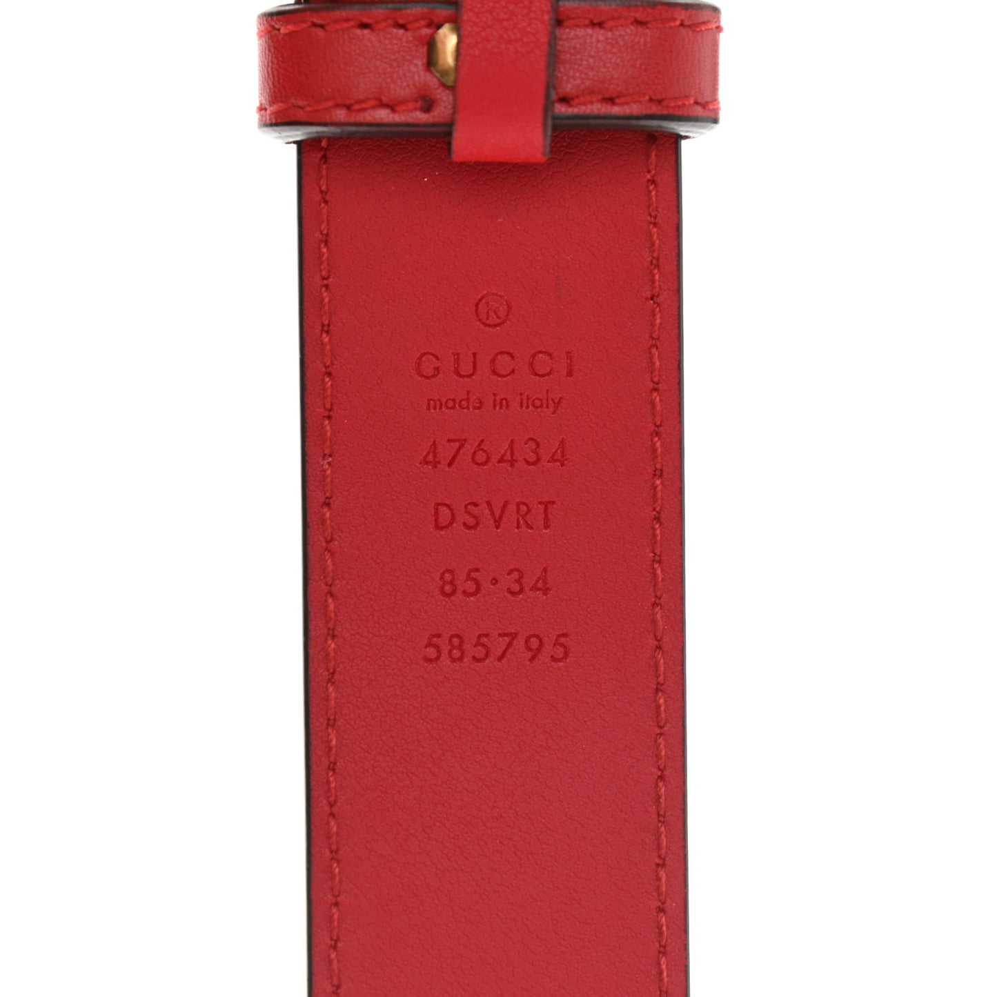 Calfskin Matelasse GG Marmont Belt Bag 85 34 Hibiscus Red
