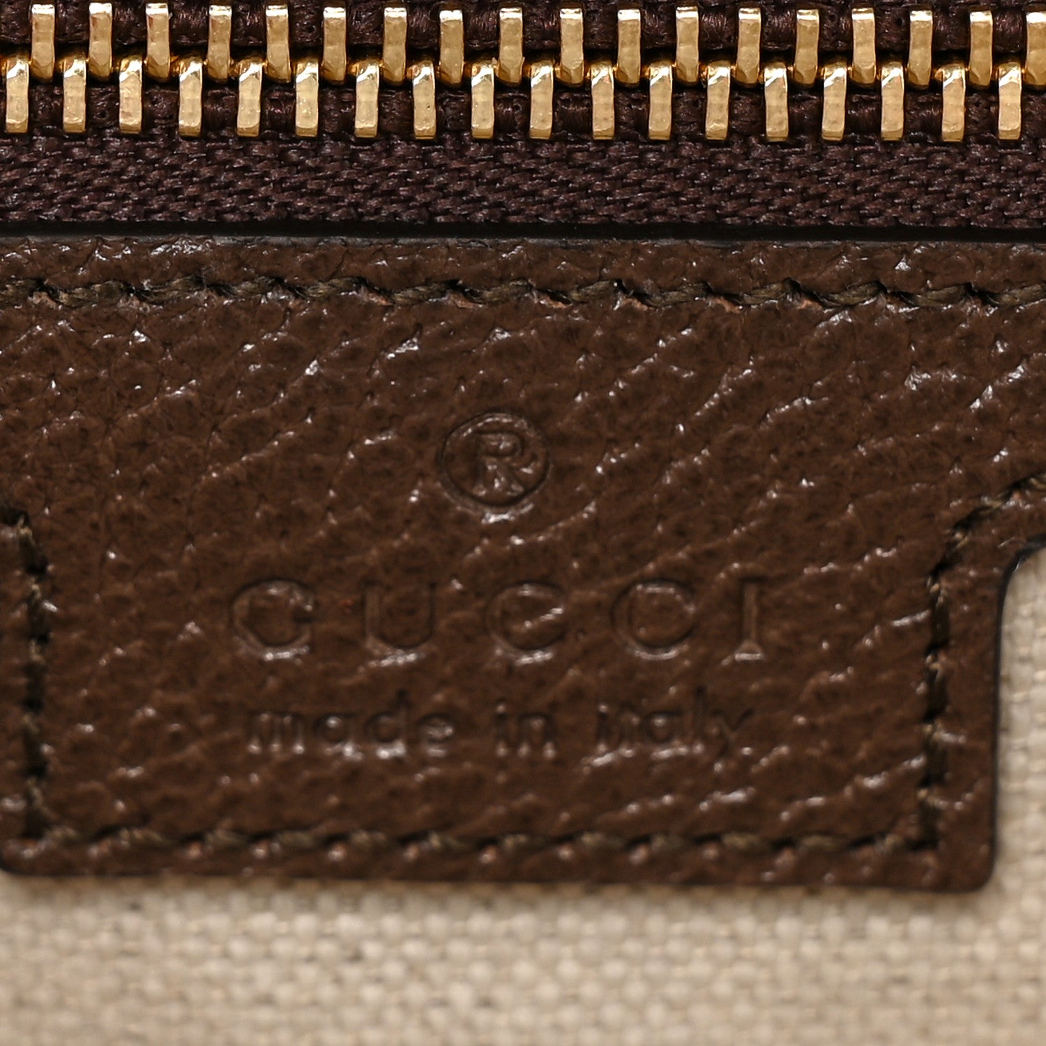 Gucci GG Supreme Monogram Textured Dollar Calfskin Mini Ophidia Flap Shoulder Bag Beige Ebony New Acero 6 of 10