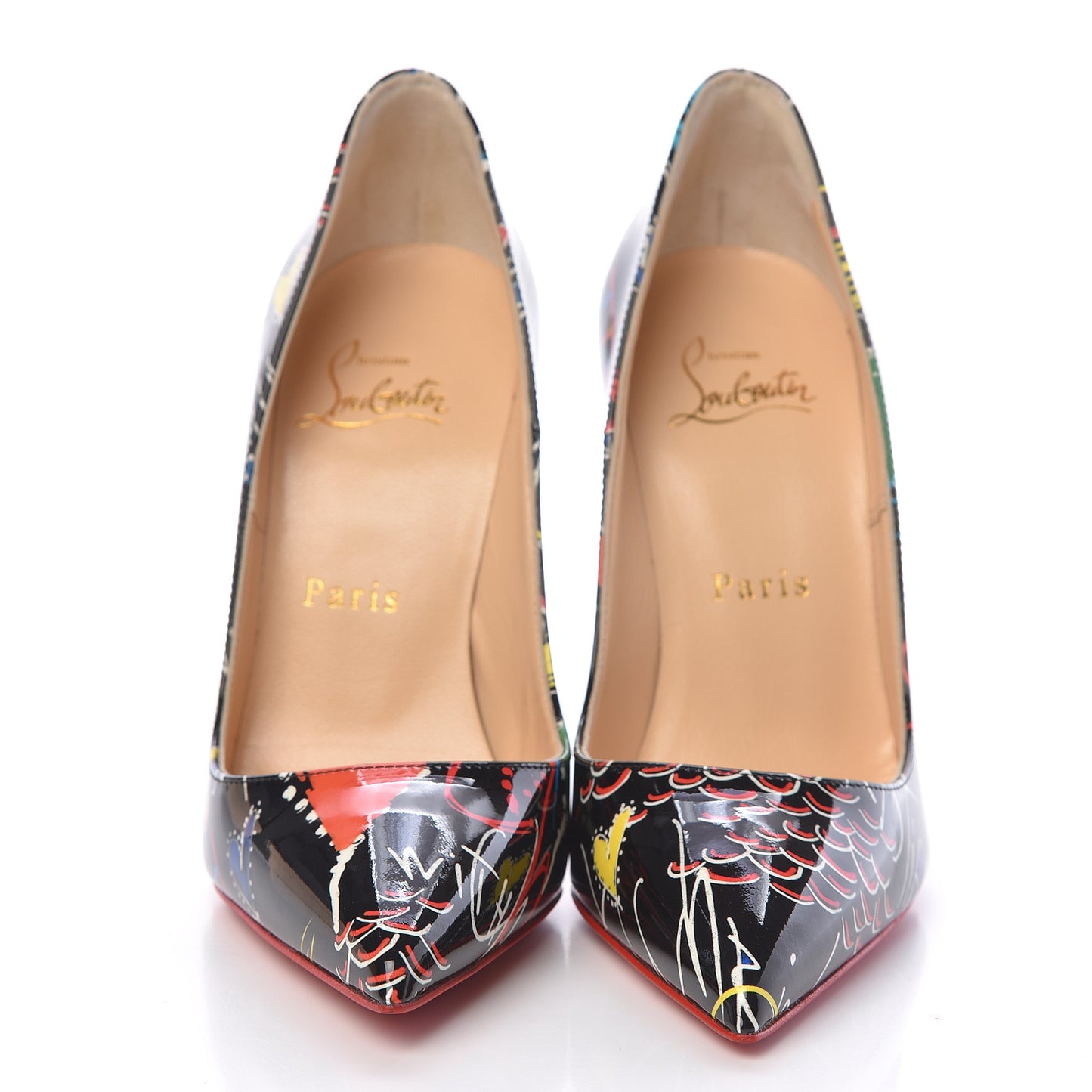 Patent Loubitag So Kate 120 Pumps 35 Black