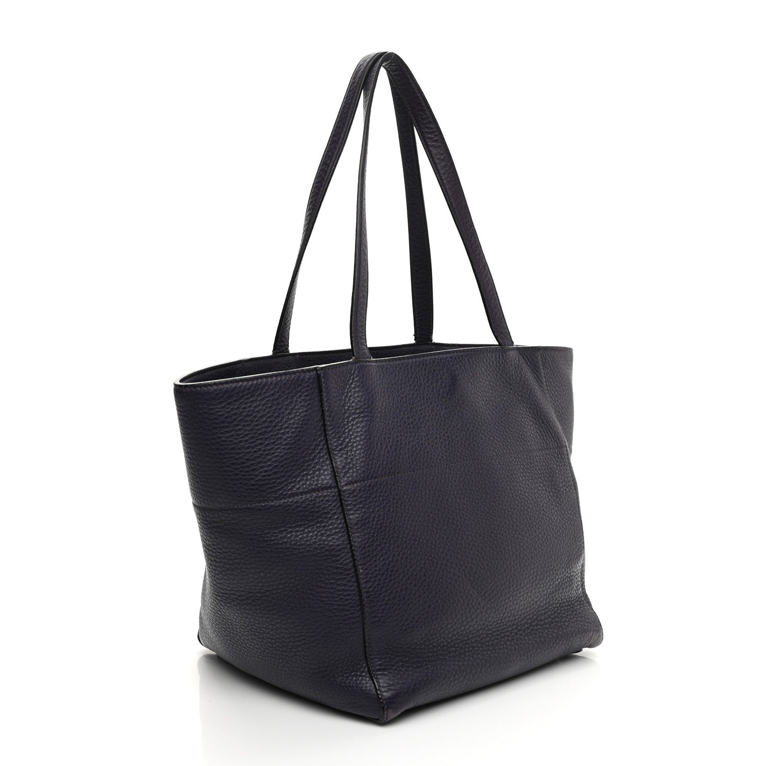 Prada Vitello Daino Tote Melanzana 2 of 19