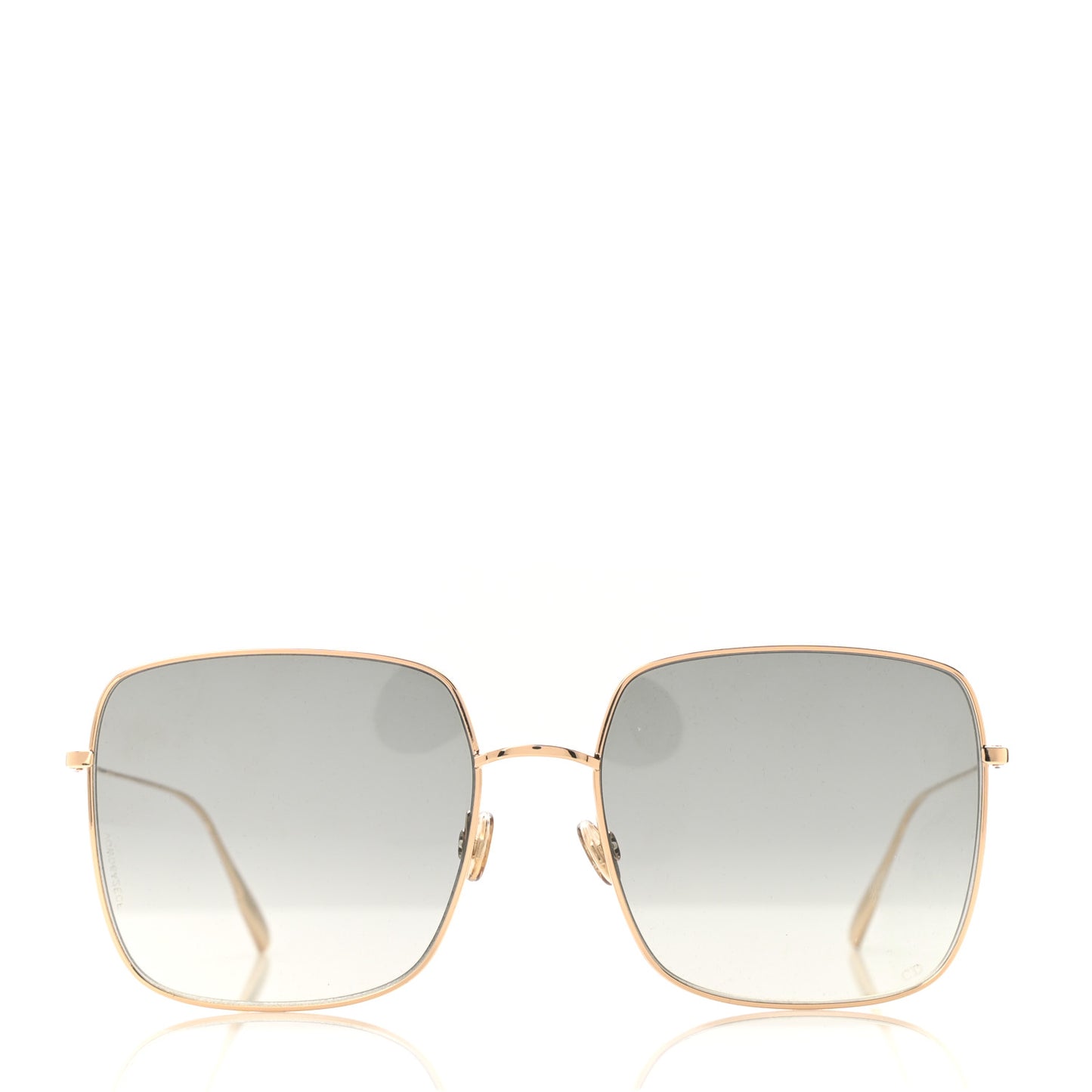 Metal Stellaire 1 Square Sunglasses Gold