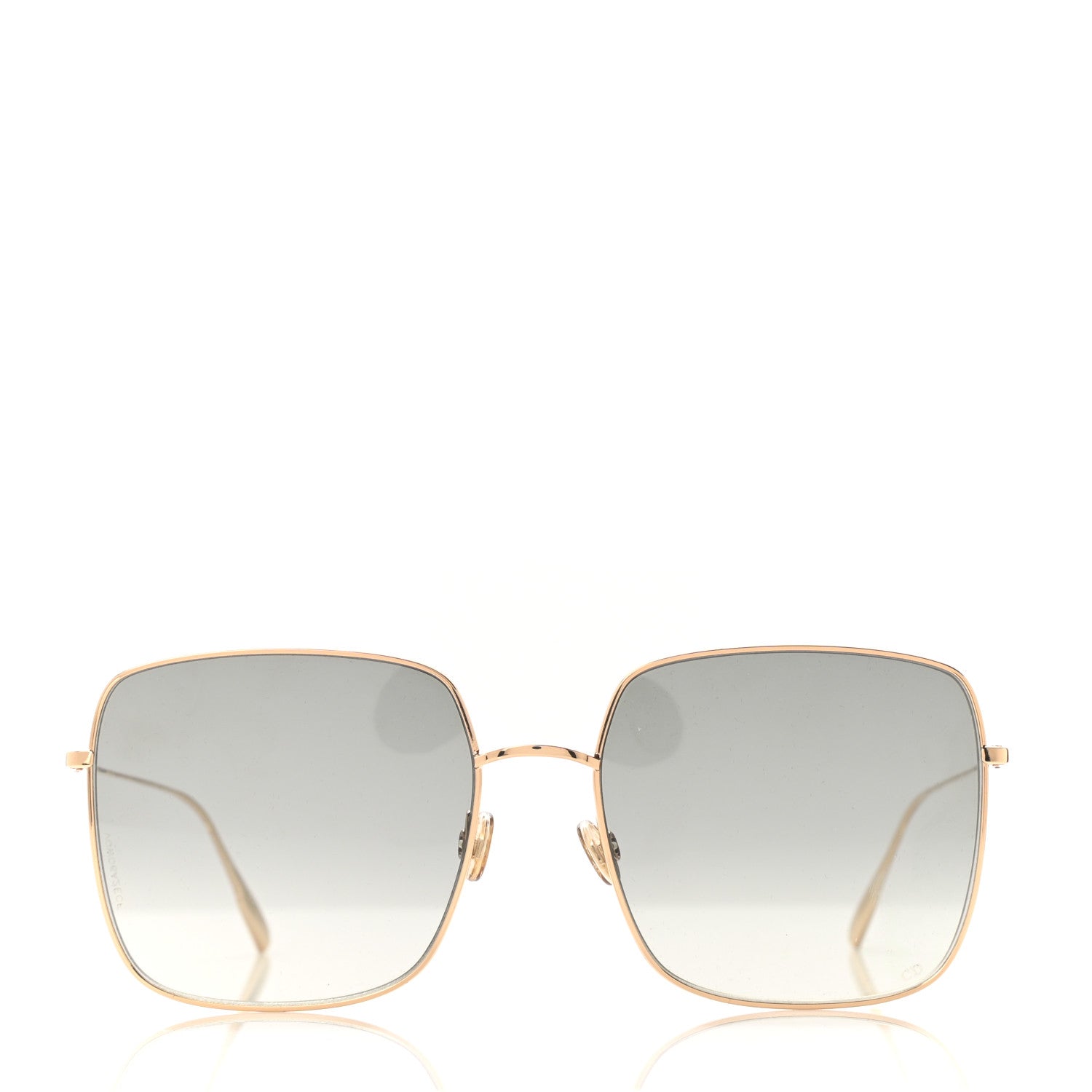 Christian Dior Metal Stellaire 1 Square Sunglasses Gold 3 of 5