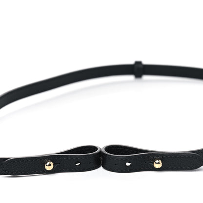 Louis Vuitton Calfskin Popincourt MM Shoulder Strap Black 3 of 3