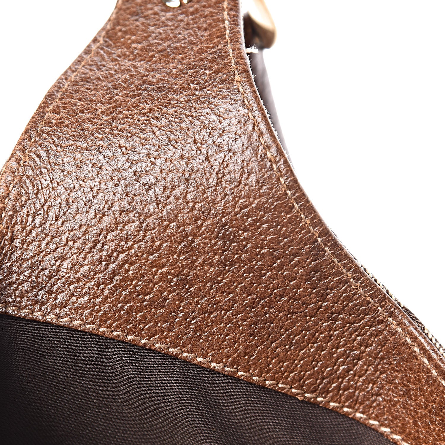 Gucci Monogram Calfskin Large Bardot Shoulder Bag Brown 11 of 20