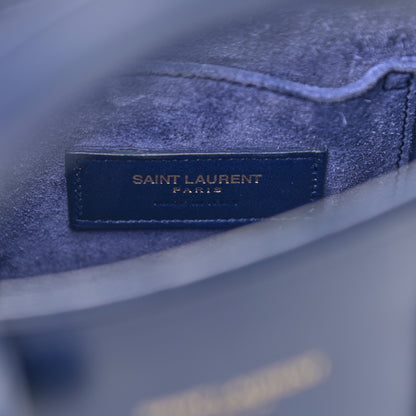 Saint Laurent Calfskin Nano Sac De Jour Dark Blue 6 of 9