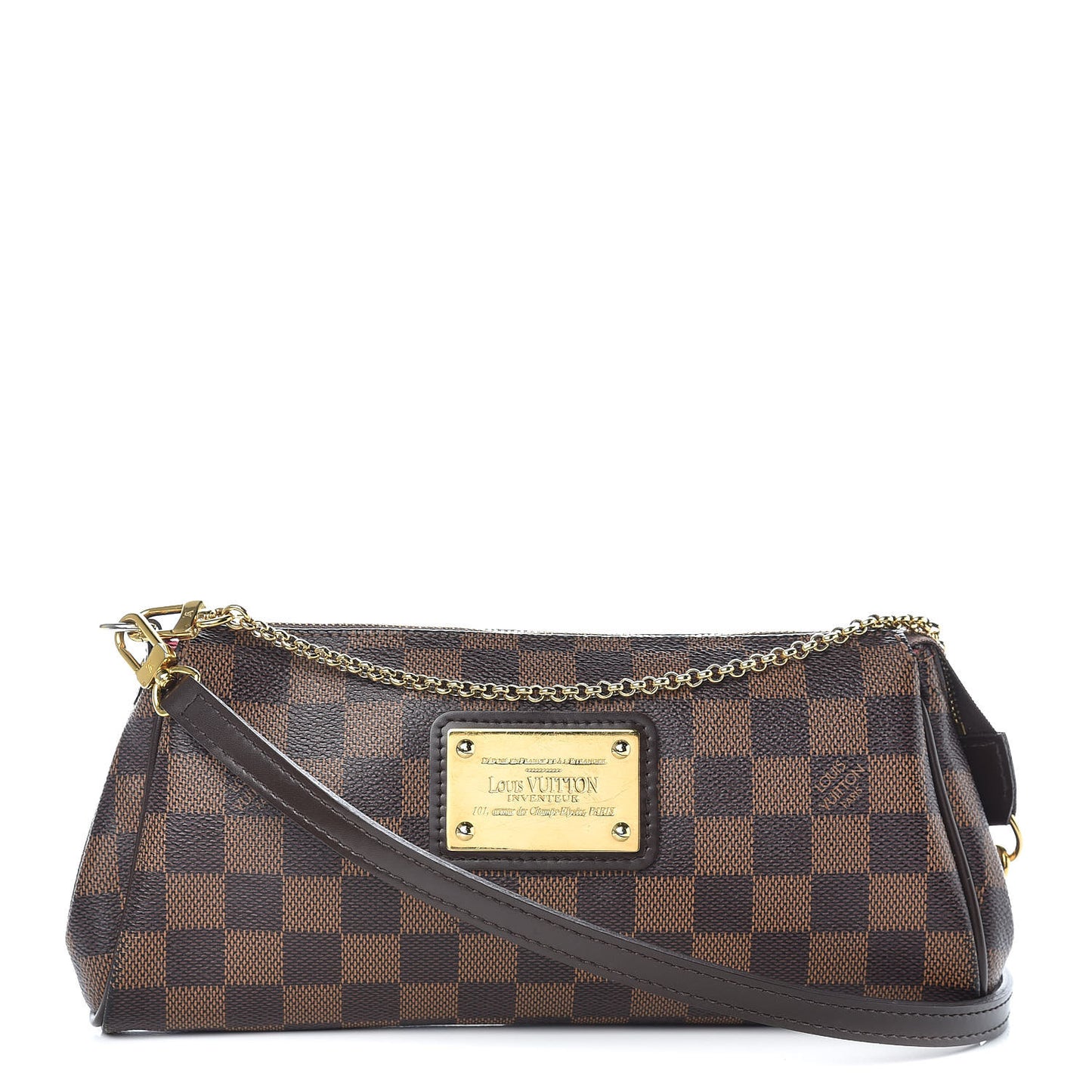 Damier Ebene Eva Clutch