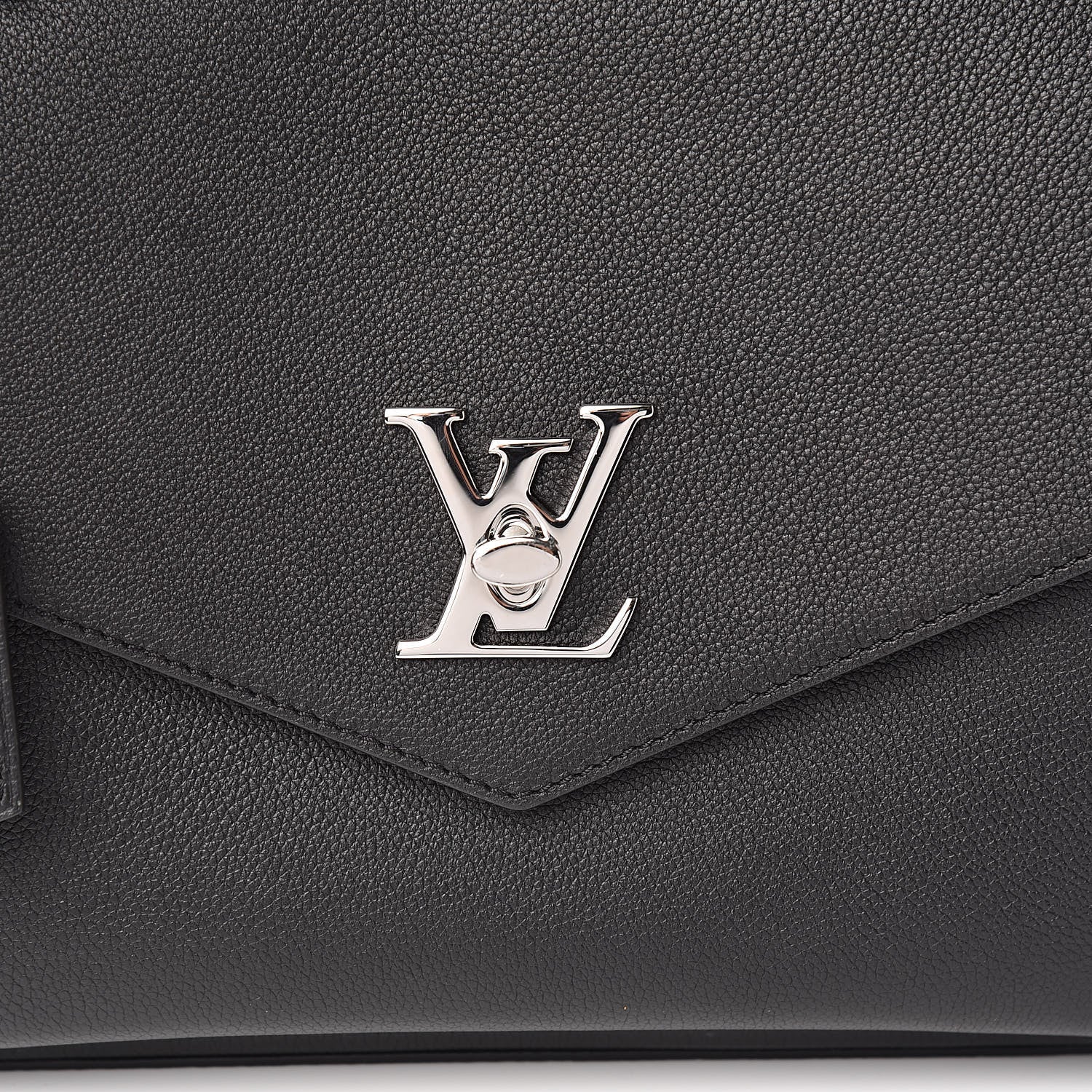 Louis Vuitton Soft Calfskin My Lockme Top Handle Black 9 of 9