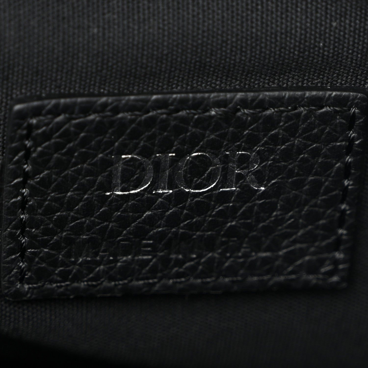 Christian Dior Oblique Mens Saddle Bag Blue 6 of 9