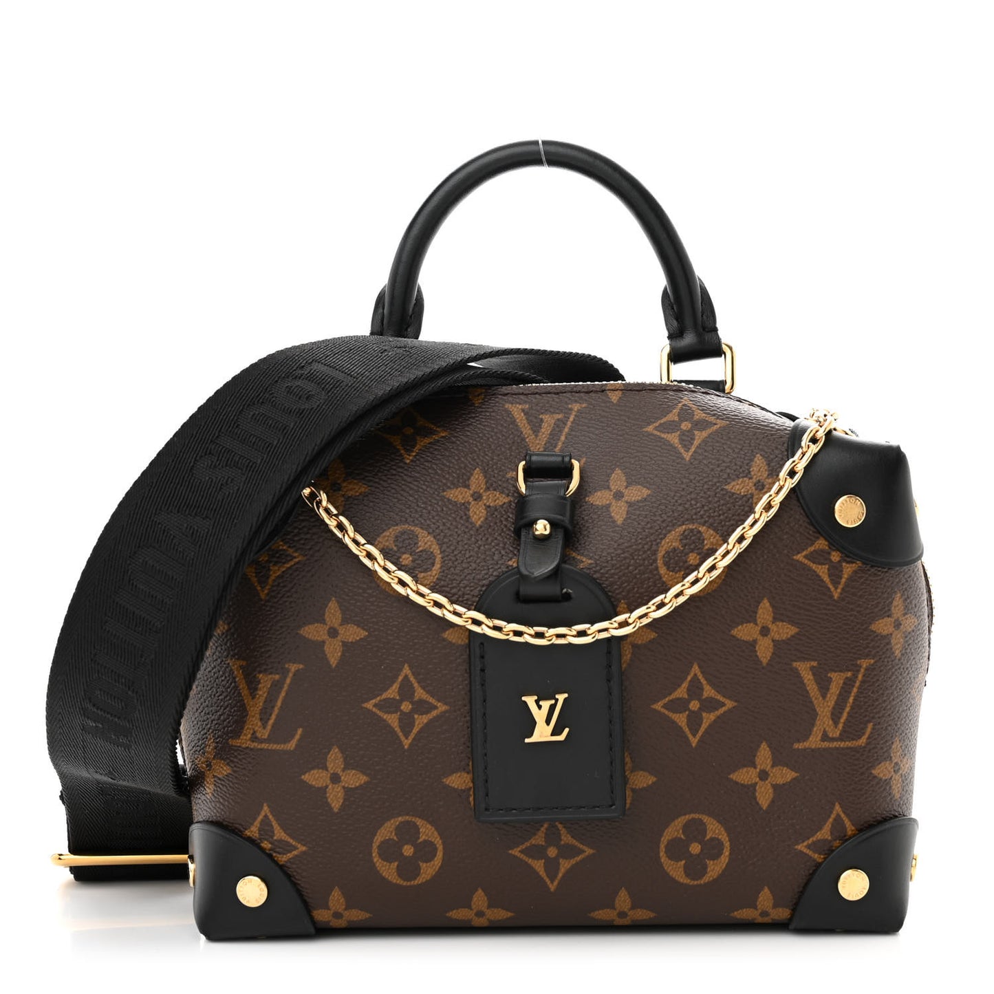 Monogram Petite Malle Souple Black