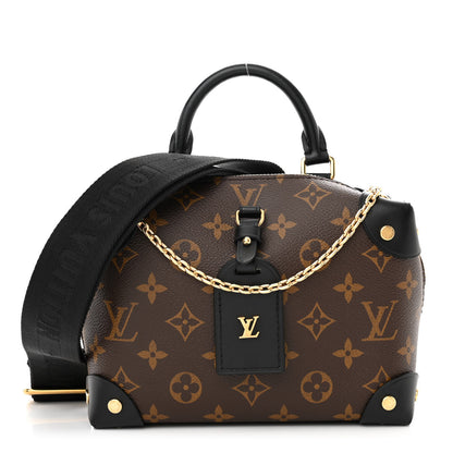 Louis Vuitton Monogram Petite Malle Souple Black 1 of 9