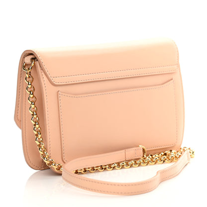 Chloe Calfskin Suede C Clutch With Chain Blushy Pink 3 of 13