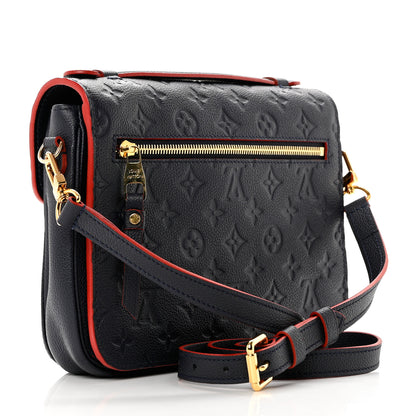 Louis Vuitton Empreinte Pochette Metis Marine Rouge 3 of 8