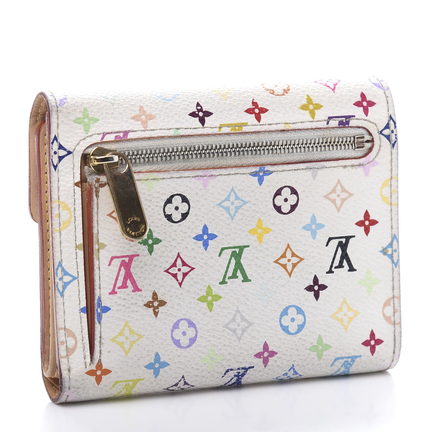 Louis Vuitton Monogram Multicolor Koala Wallet White 3 of 10