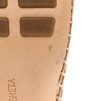 Bottega Veneta Mesh Nappa Chunky Chain Sandals 37 Beige Pony 9 of 10