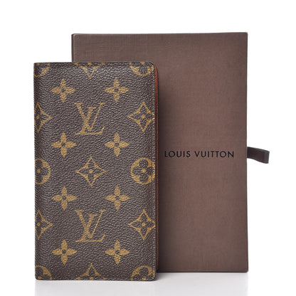 Louis Vuitton Monogram Checkbook Holder Case Wallet 8 of 8