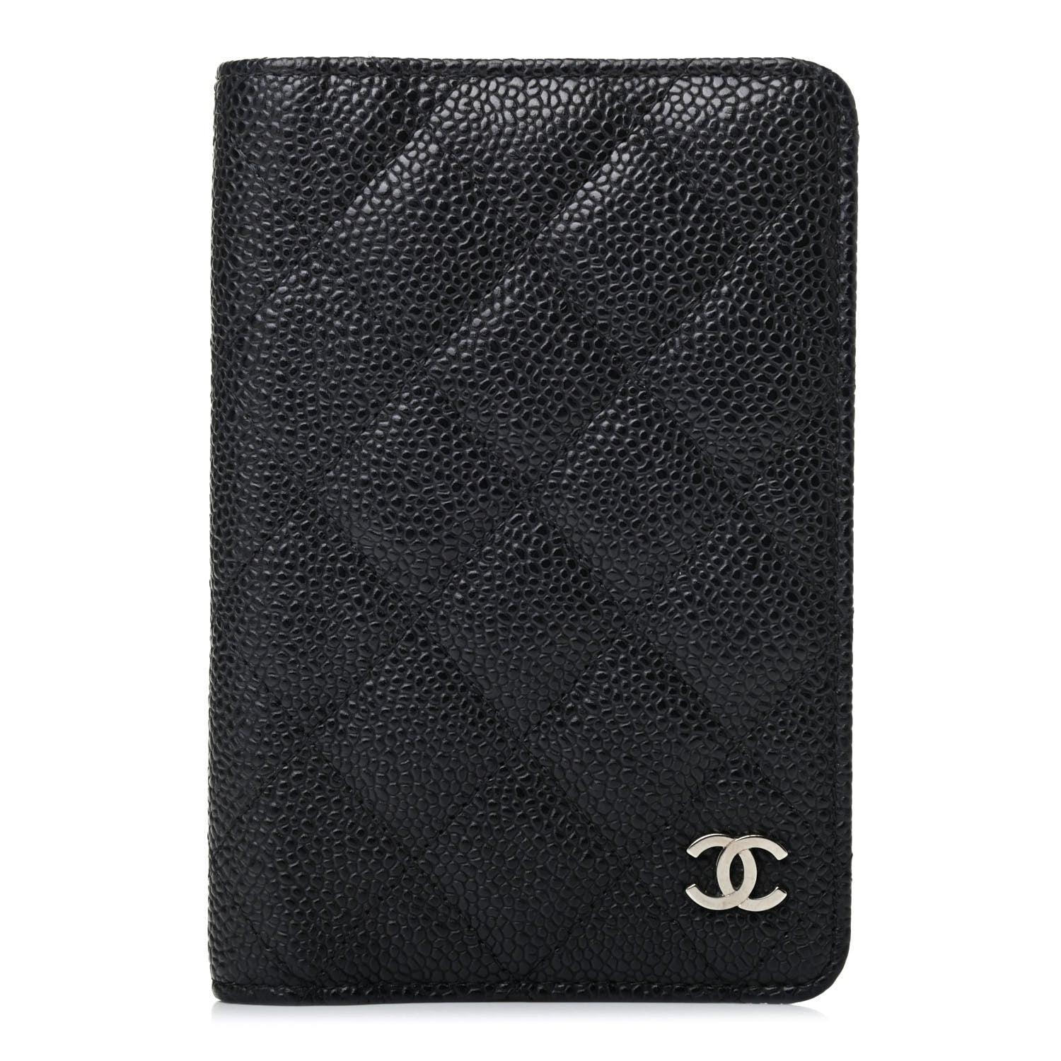 Chanel Caviar Quilted Agenda Cover Black 1 of 6