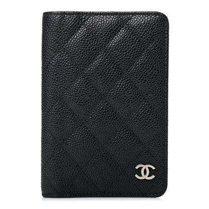 Chanel Caviar Quilted Agenda Cover Black 1 of 6