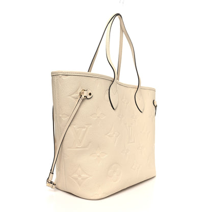 Louis Vuitton Empreinte Monogram Giant Neverfull MM Cream 4 of 11