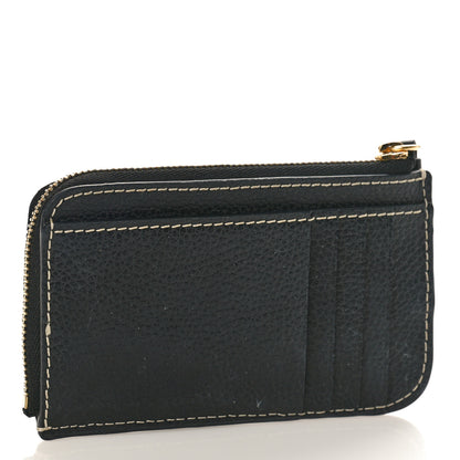 Chloe Grained Shiny Calfskin Small Darryl Coin Purse Black 3 of 7