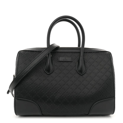 Gucci Hilary Lux Bright Diamante Top Handle Bag Black 1 of 13