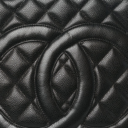 Chanel Caviar Quilted Medallion Tote Black 8 of 10