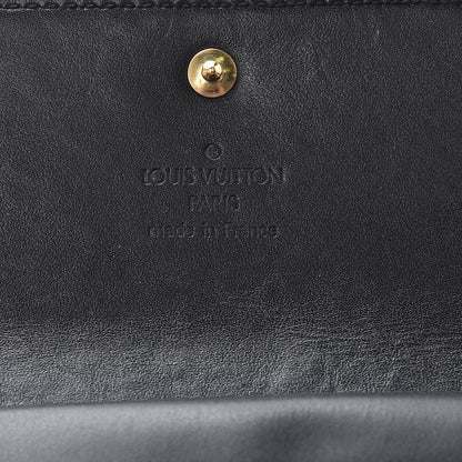 Louis Vuitton Suhali Porte Tresor International Wallet Black 6 of 11