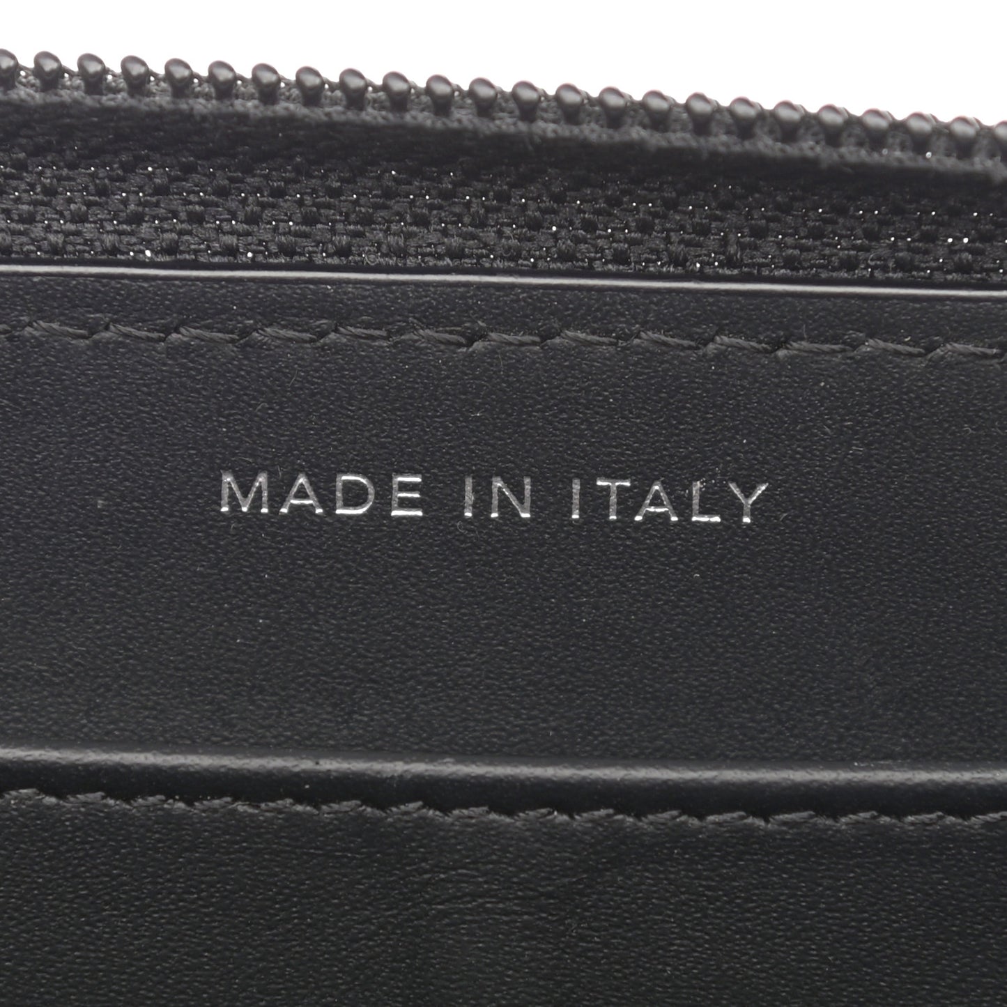 Caviar Large Timeless CC Zip Around Wallet Black