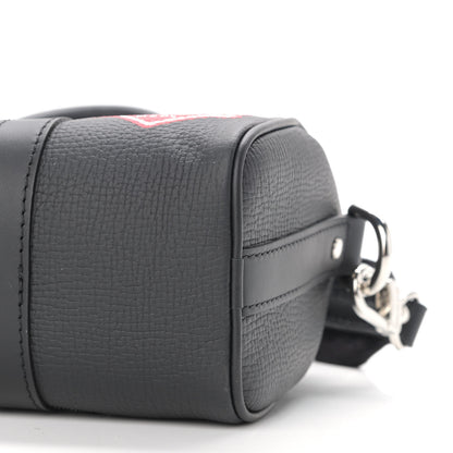 Louis Vuitton X NIGO Taurillon Monogram Denim Drip Keepall XS Black 10 of 11