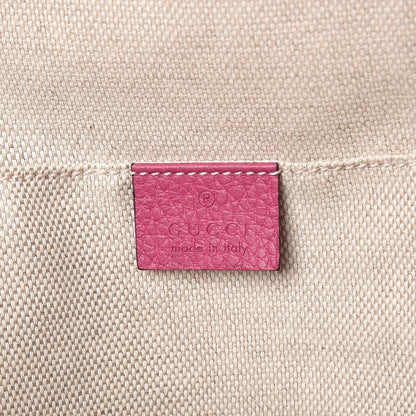 Gucci Pebbled Calfskin Soho Chain Backpack New Rosette 6 of 9