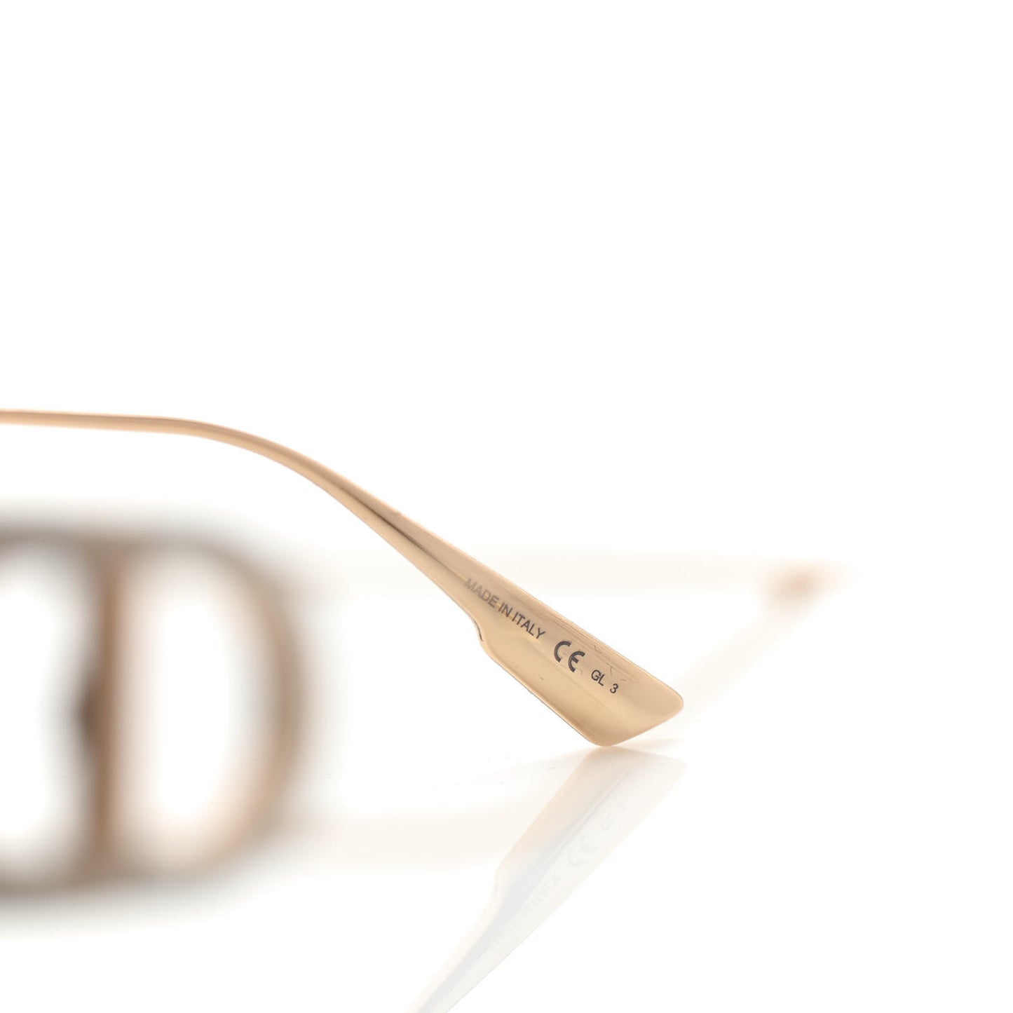 Square 30 Montaigne Sunglasses White
