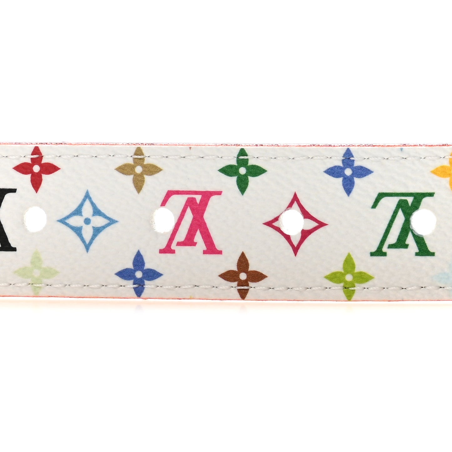 LV X TM Monogram Multicolor D Ring 90 36 Belt