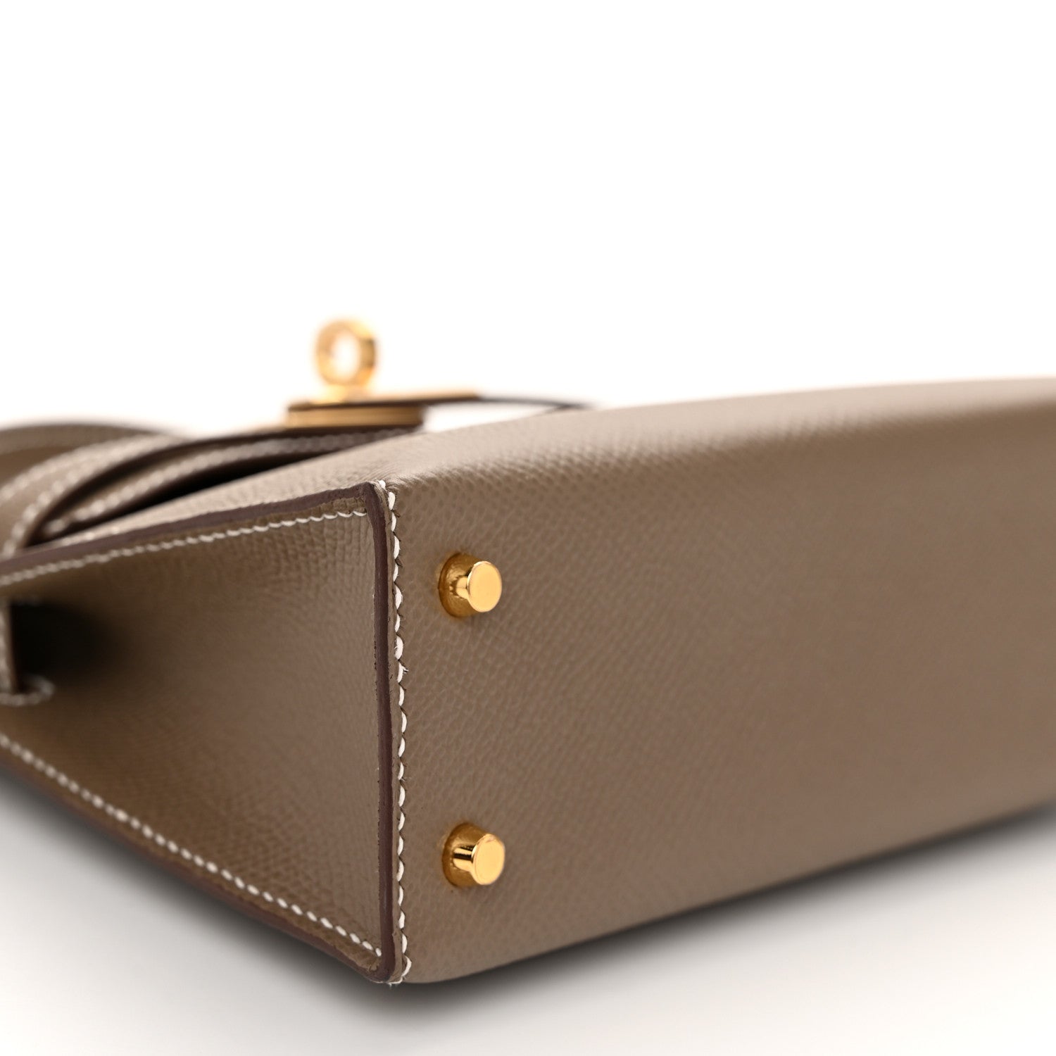 Hermes Epsom Mini Kelly Sellier 20 Etoupe 9 of 11