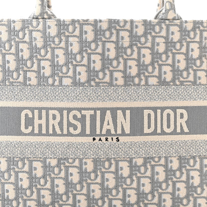 Christian Dior Oblique Medium Book Tote Grey 8 of 12