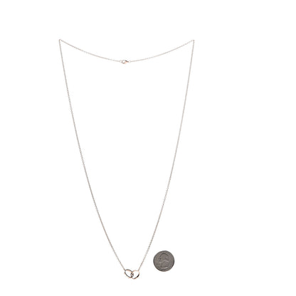 Cartier 18K Pink Gold Interlocking LOVE Necklace 30 2 of 5