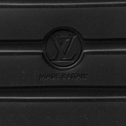 Louis Vuitton Technical Fabric Embossed Monogram Pool Pillow Comfort Mules 38 Black 8 of 9