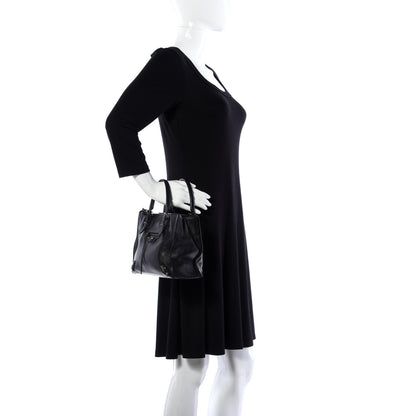 Balenciaga Calfskin Papier Mini A4 Tote Black 2 of 17