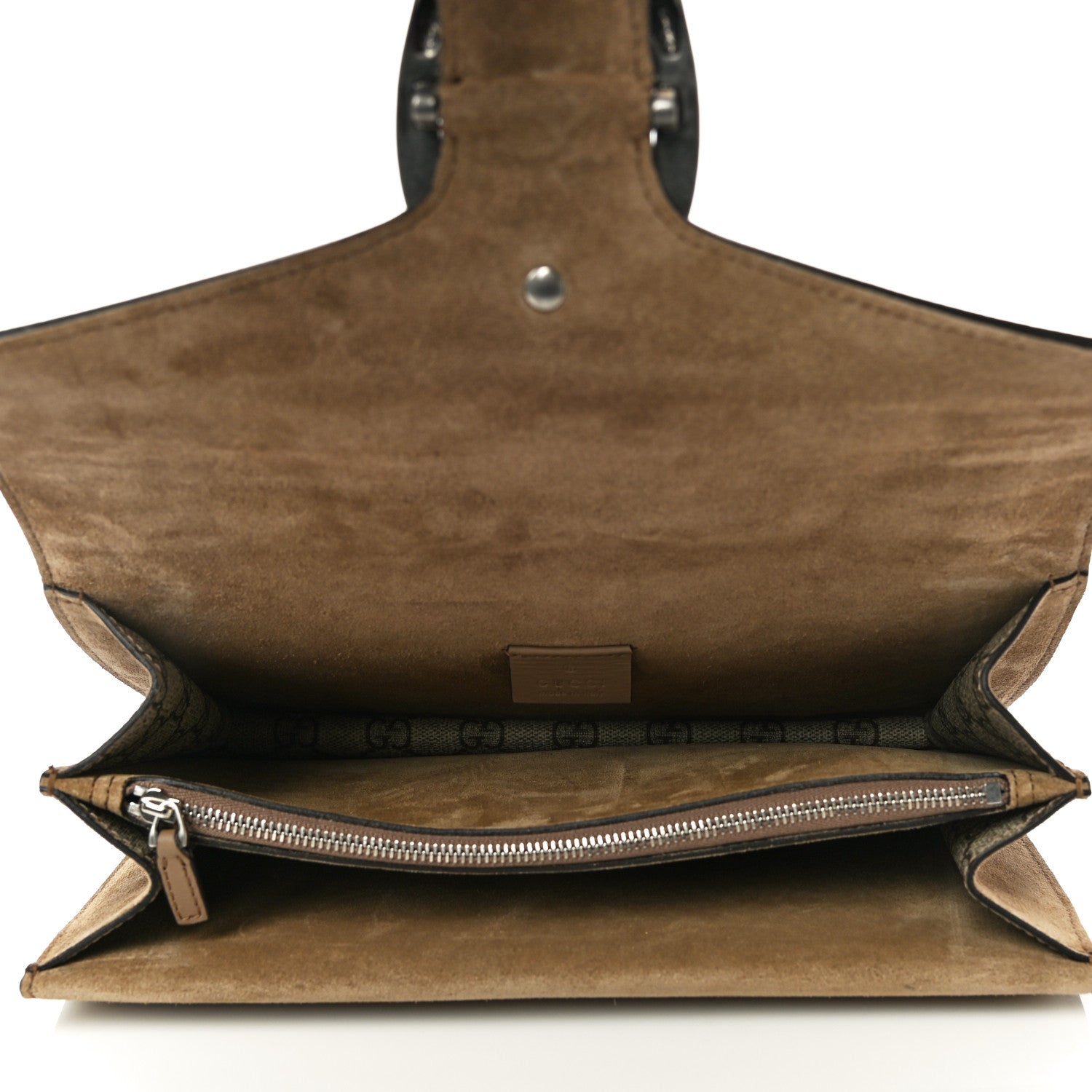 Gucci GG Supreme Monogram Small Dionysus Shoulder Bag Taupe 5 of 15