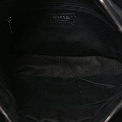 Chanel Calfskin Small Diamond Stitch Tote Black 5 of 10