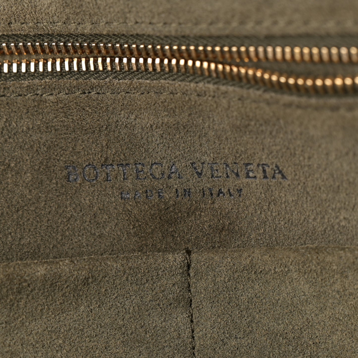 Calfskin Suede Maxi Intrecciato Arco 75 Olive Oil